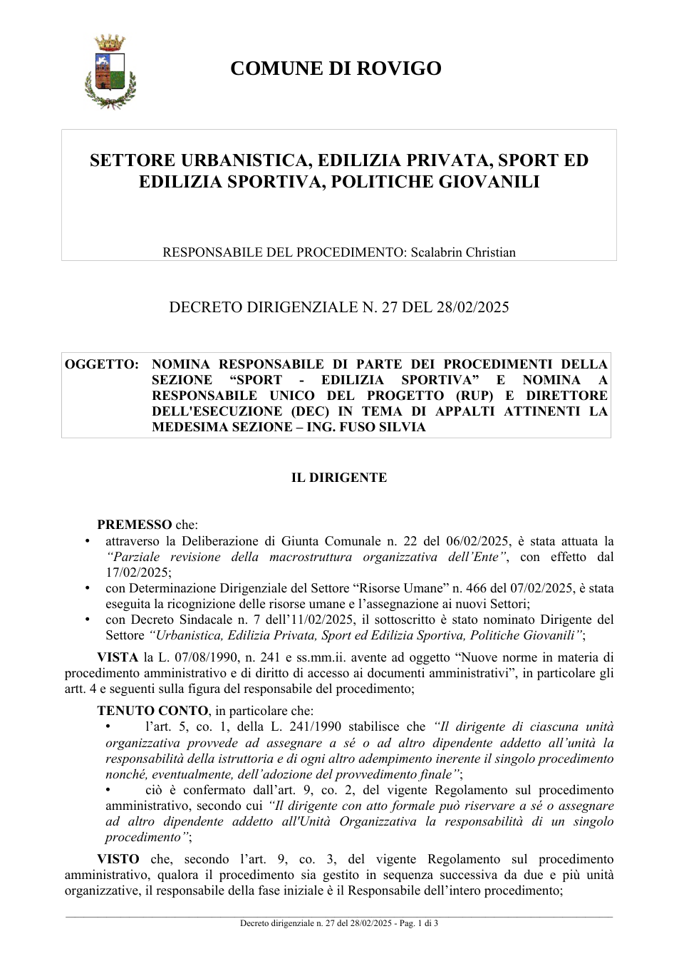 Pagina 1 del documento