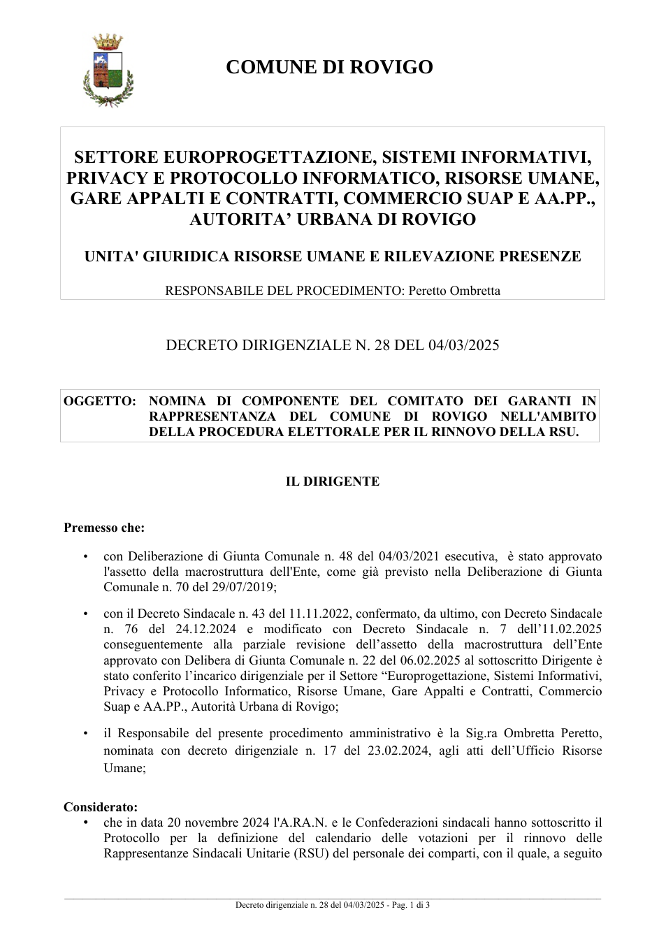 Pagina 1 del documento