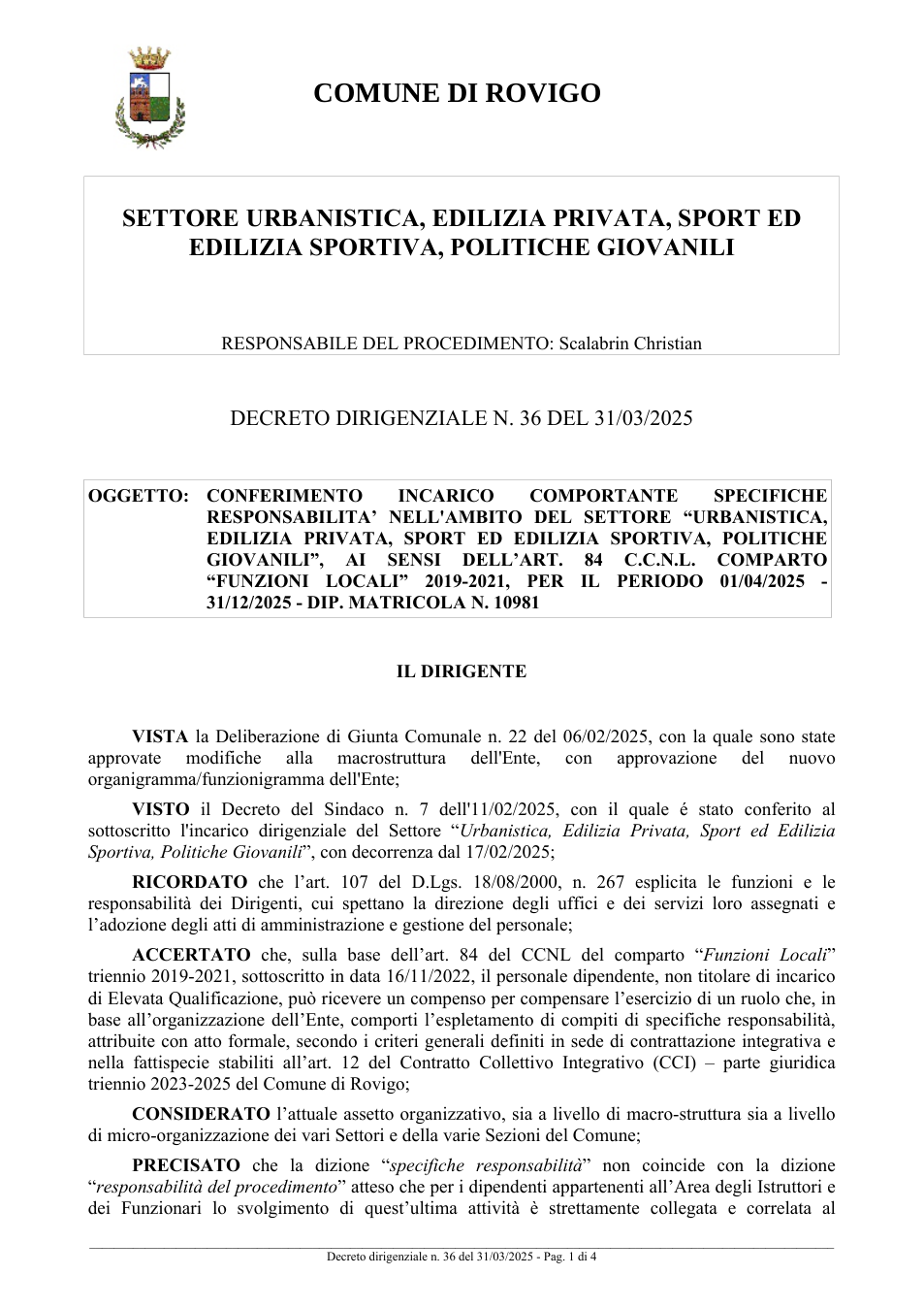 Pagina 1 del documento