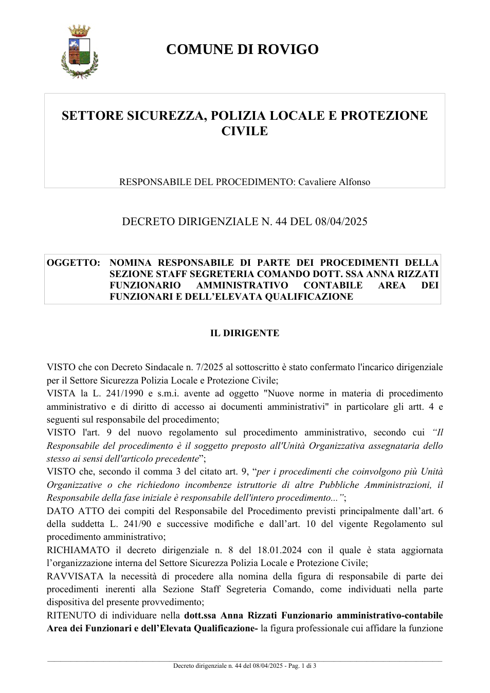 Pagina 1 del documento