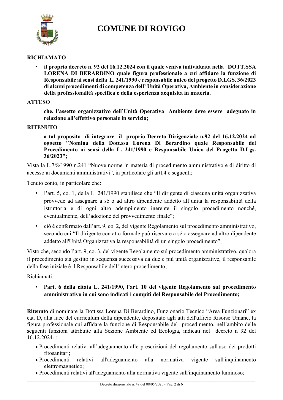 Pagina 2 del documento