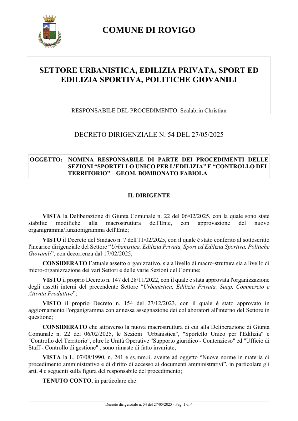 Pagina 1 del documento