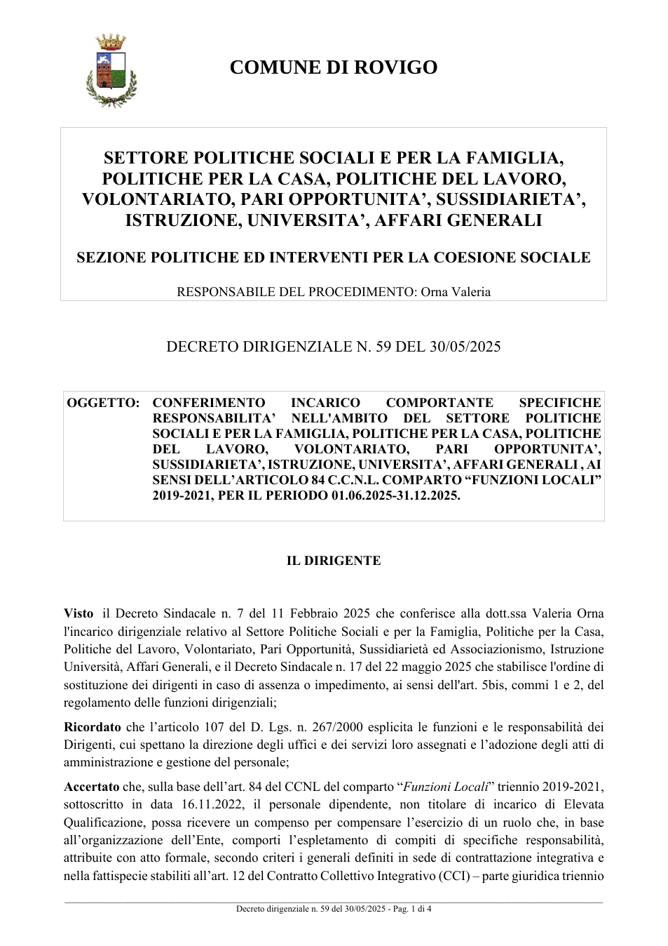 Pagina 1 del documento