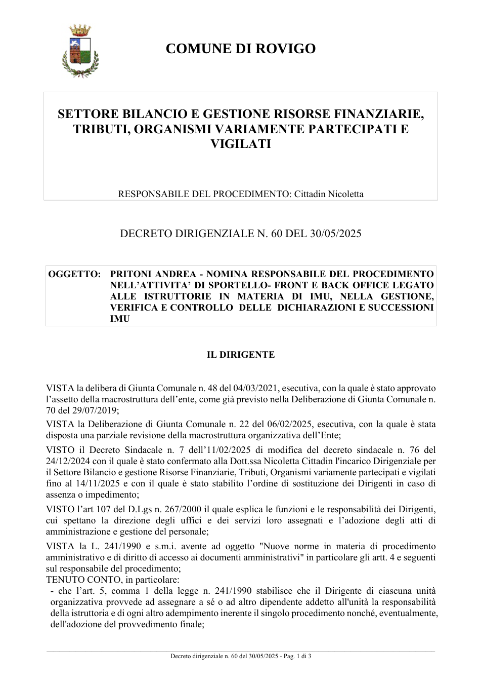Pagina 1 del documento
