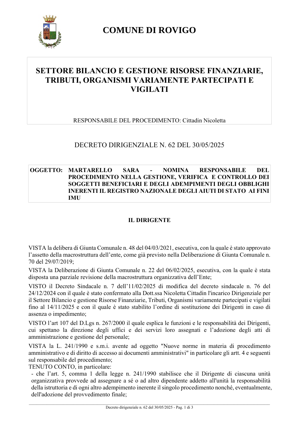 Pagina 1 del documento