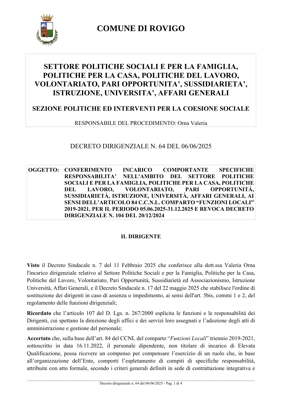 Pagina 1 del documento