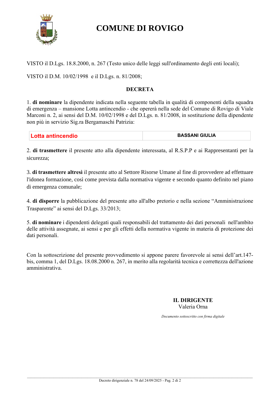 Pagina 2 del documento