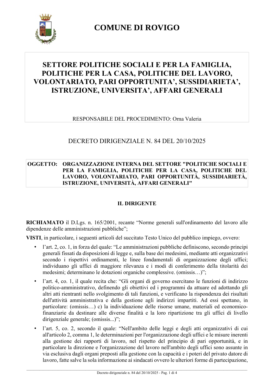 Pagina 1 del documento