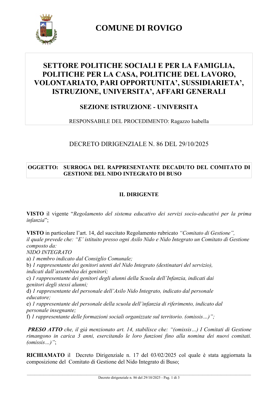 Pagina 1 del documento