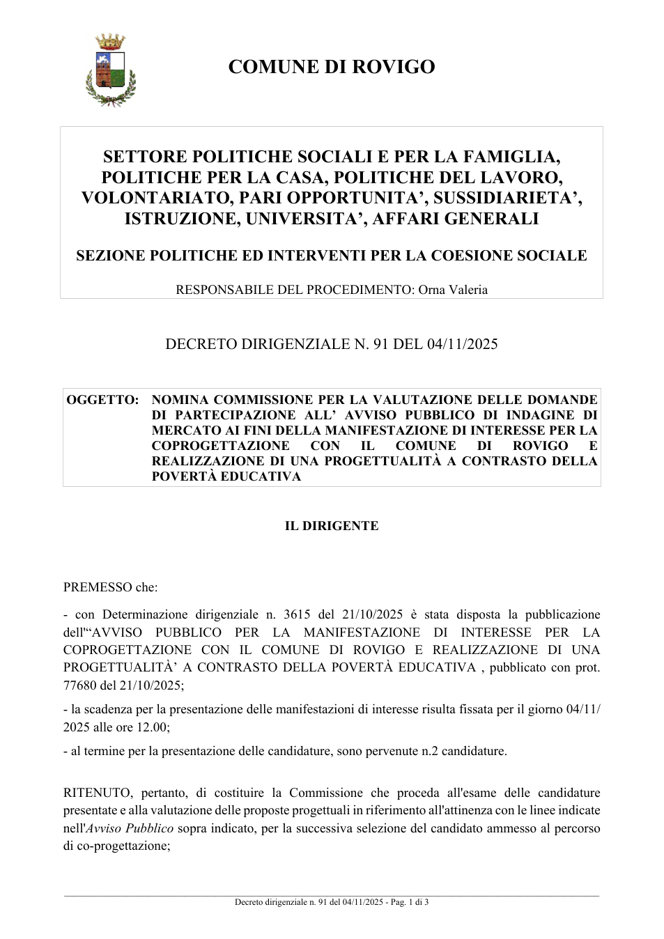 Pagina 1 del documento