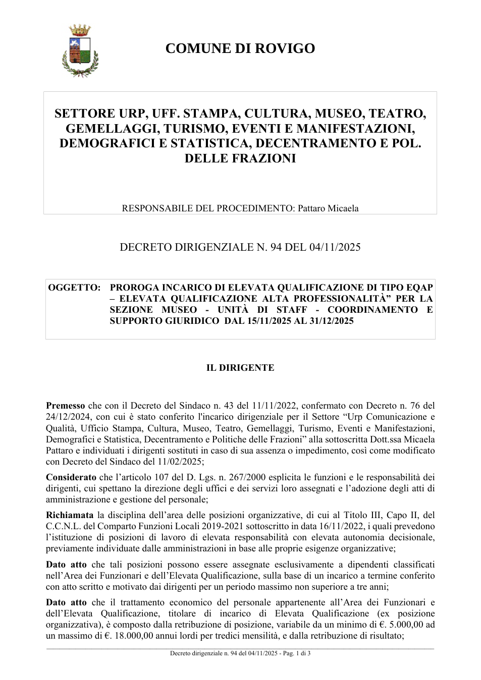 Pagina 1 del documento