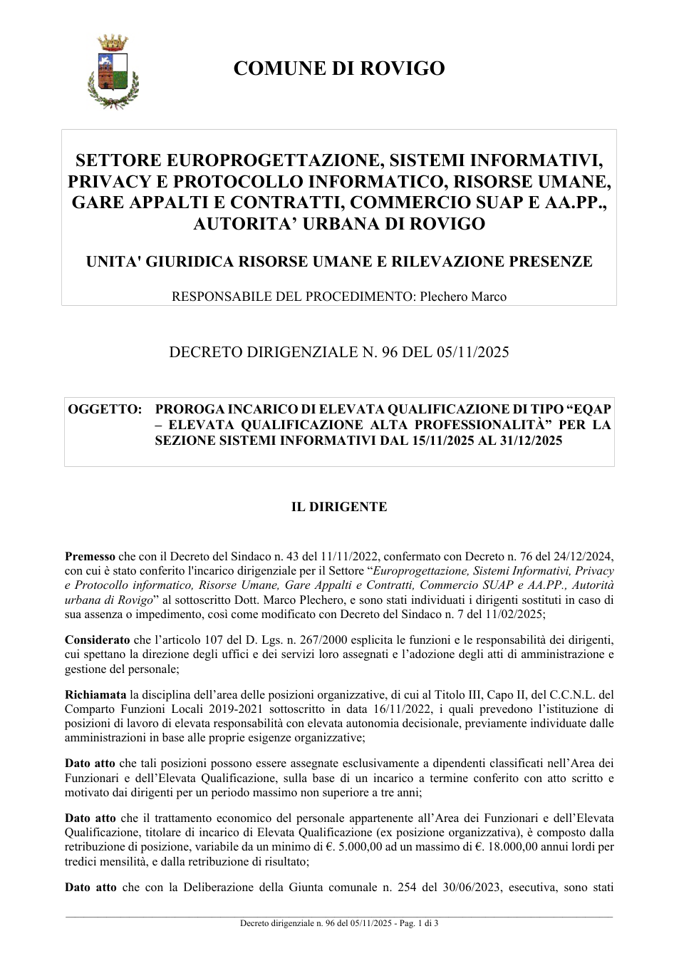 Pagina 1 del documento