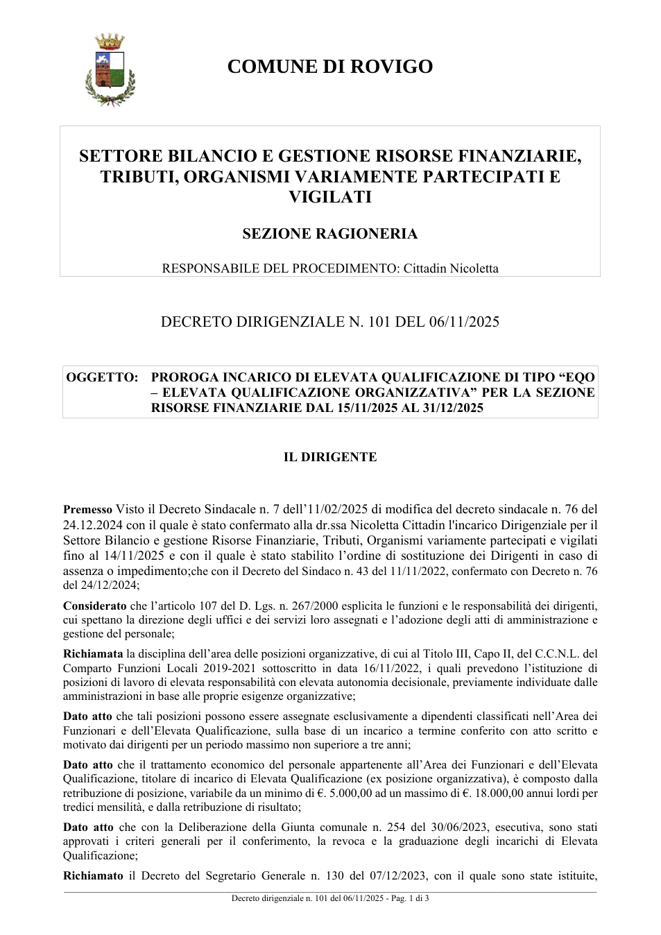 Pagina 1 del documento