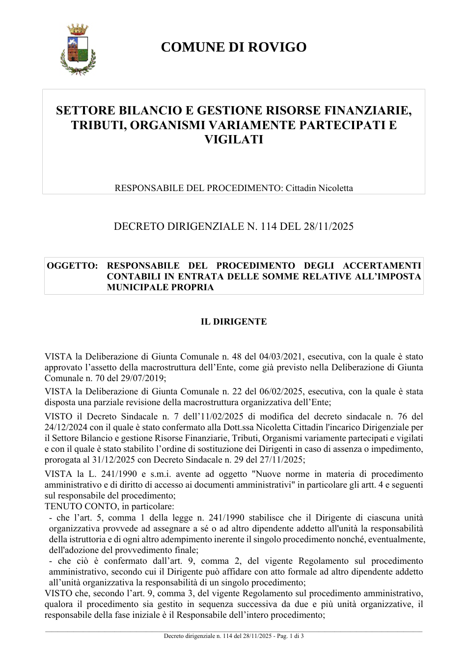 Pagina 1 del documento