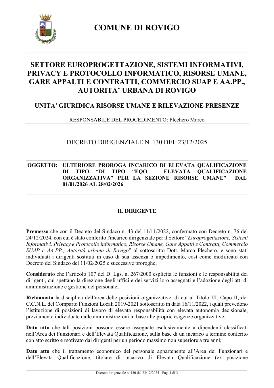 Pagina 1 del documento