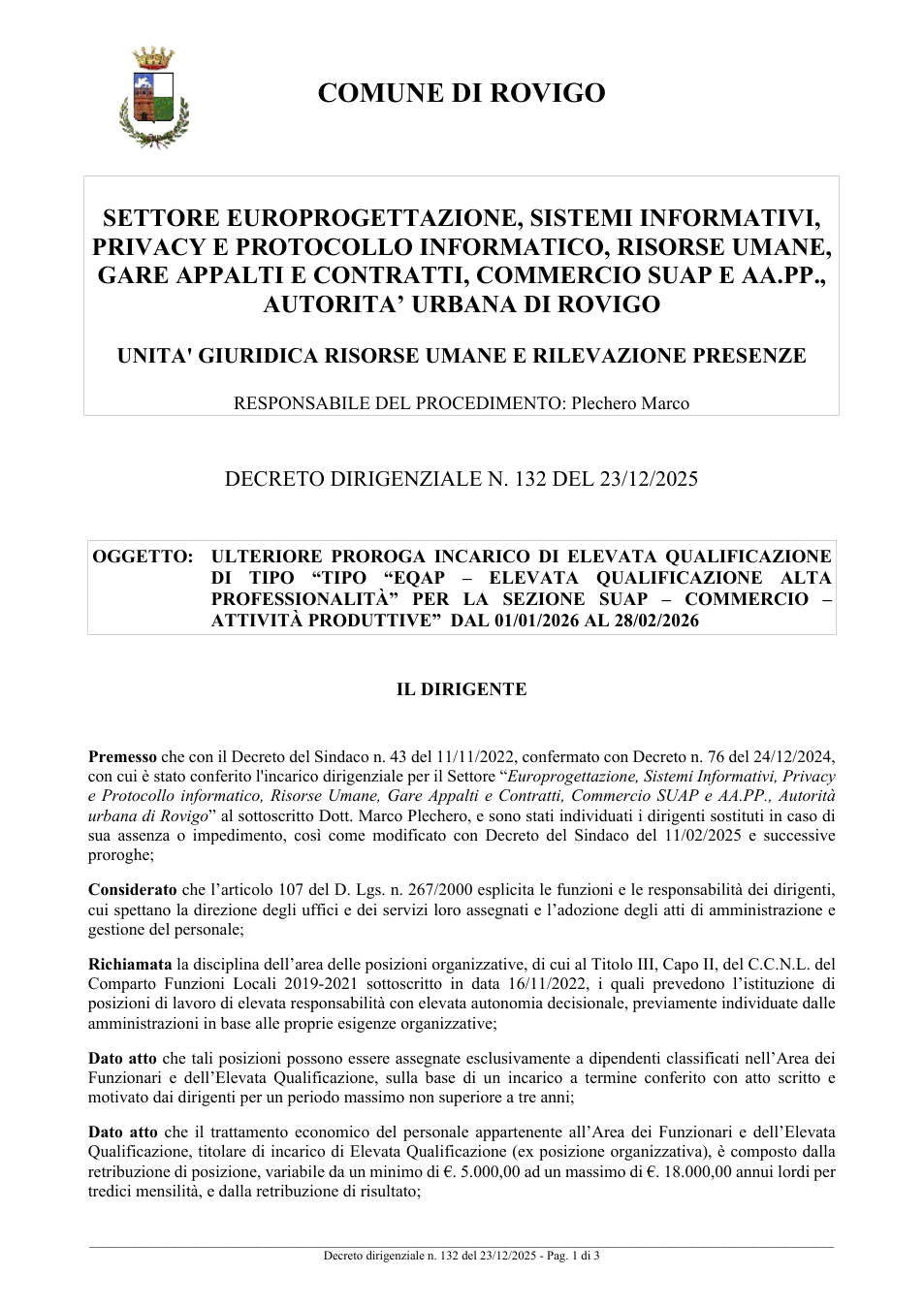 Pagina 1 del documento