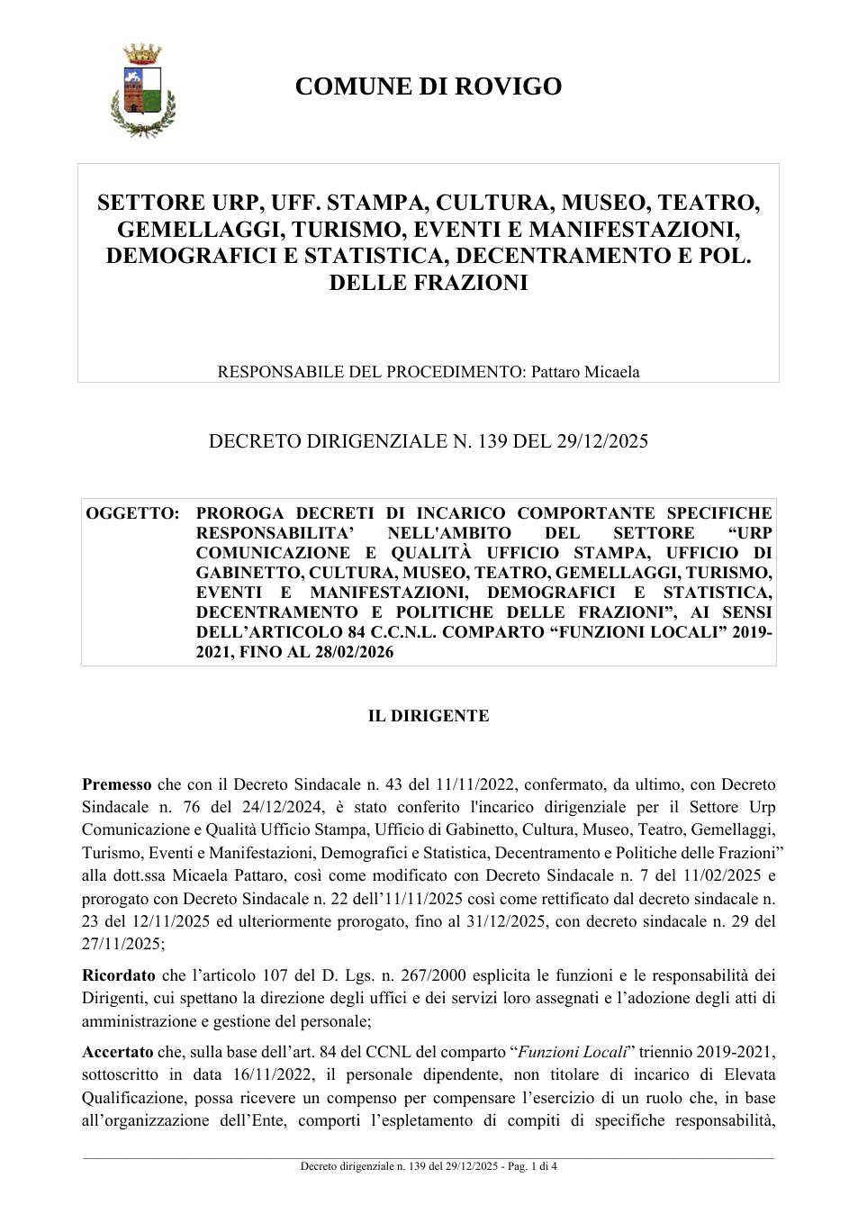 Pagina 1 del documento