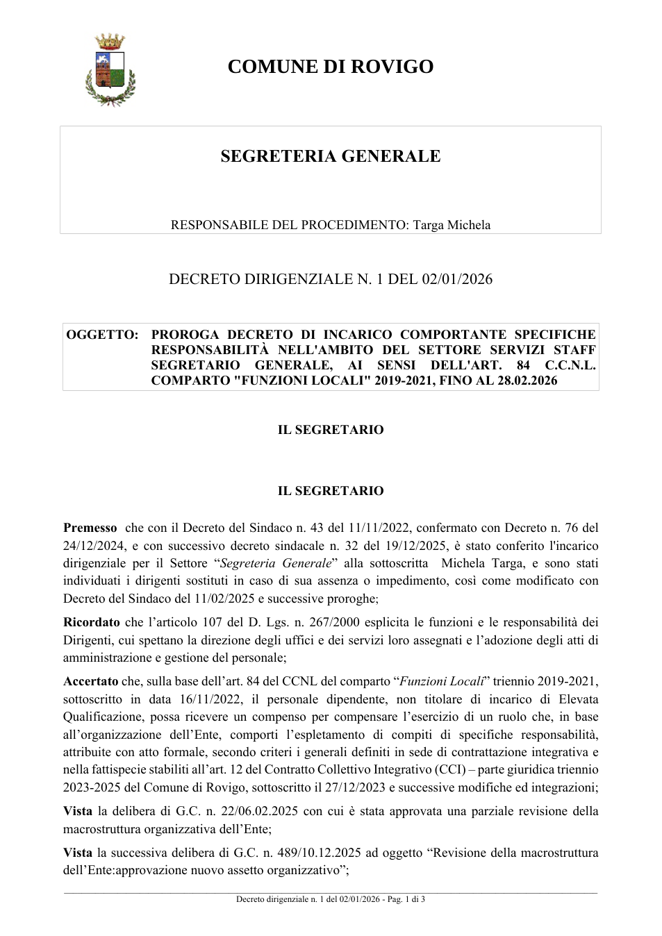 Pagina 1 del documento