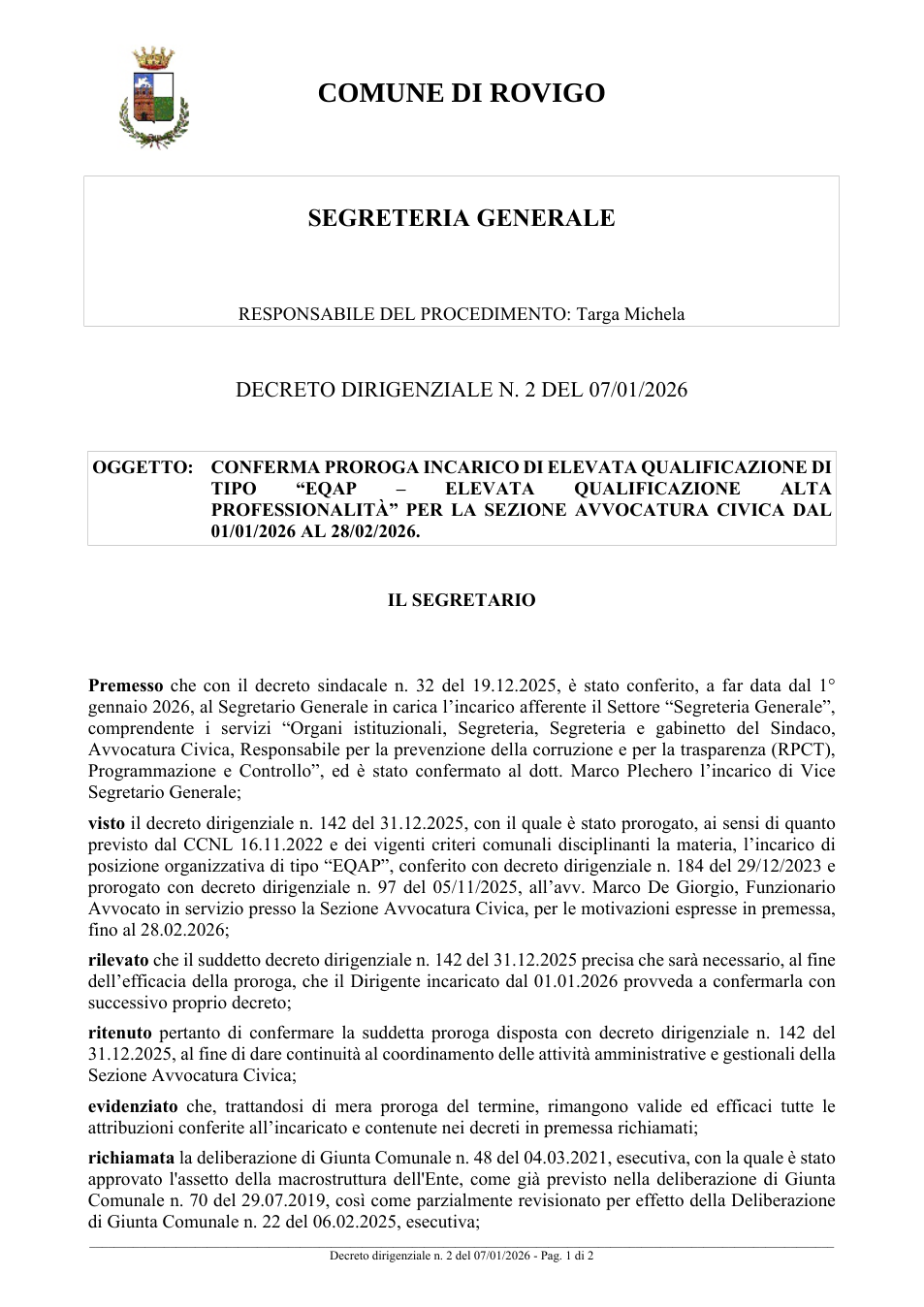 Pagina 1 del documento
