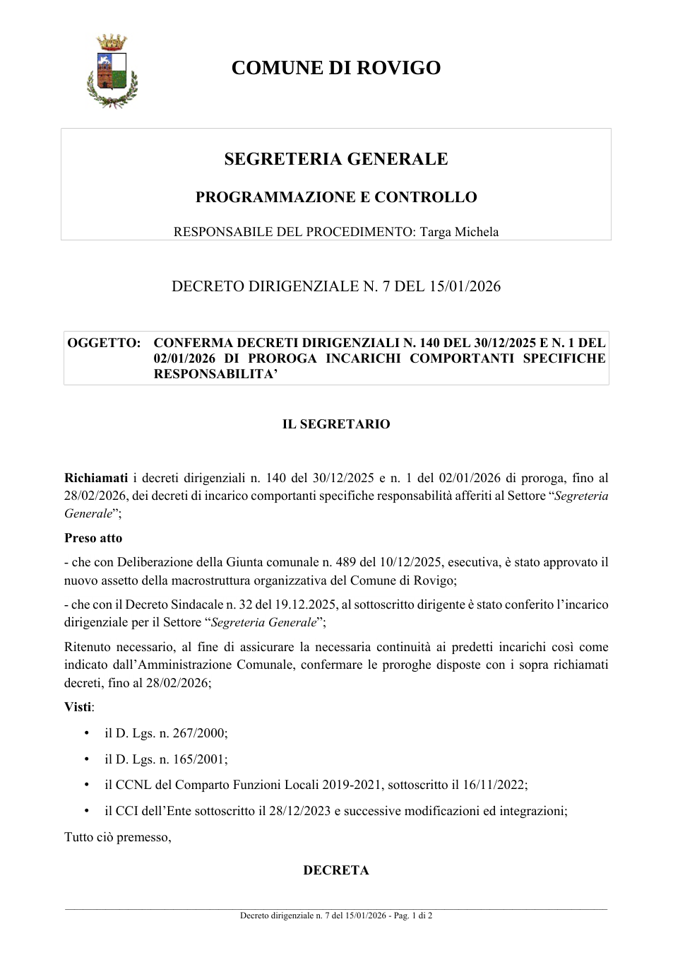 Pagina 1 del documento