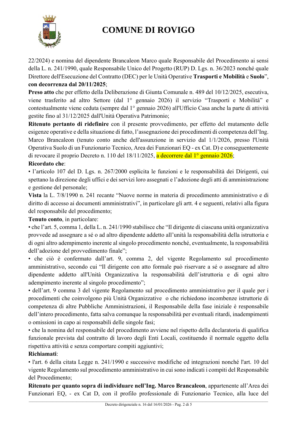 Pagina 2 del documento