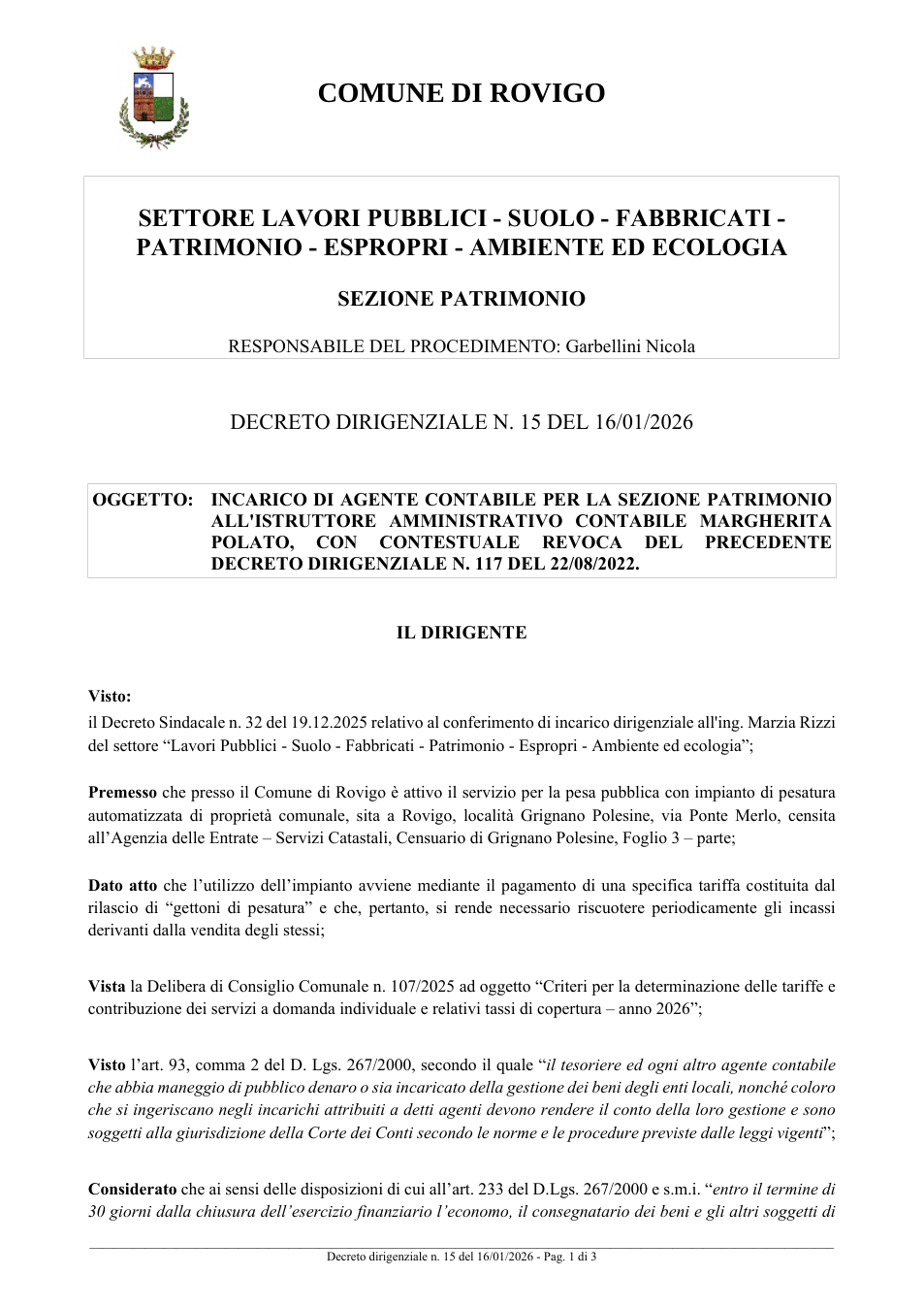 Pagina 1 del documento