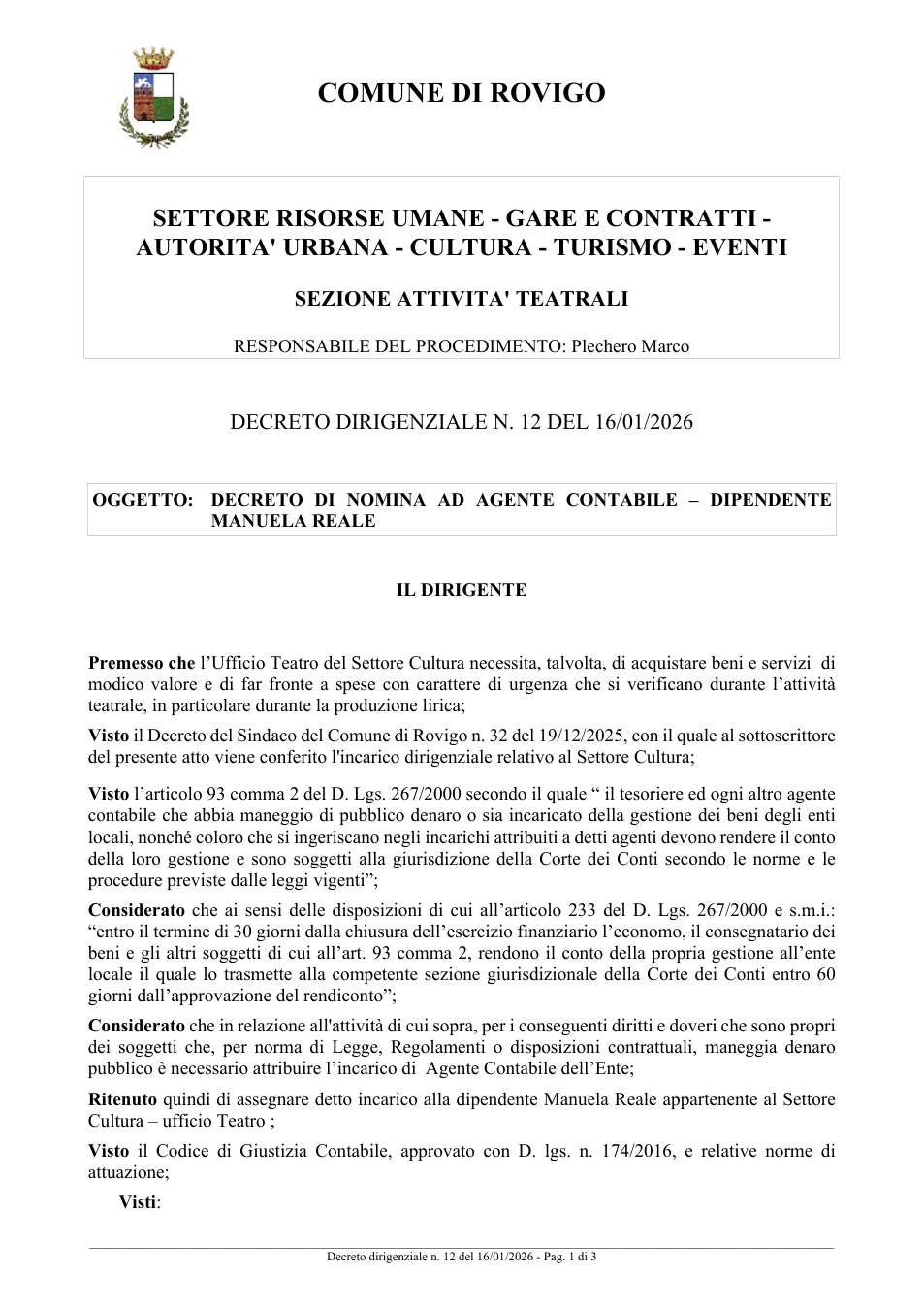 Pagina 1 del documento