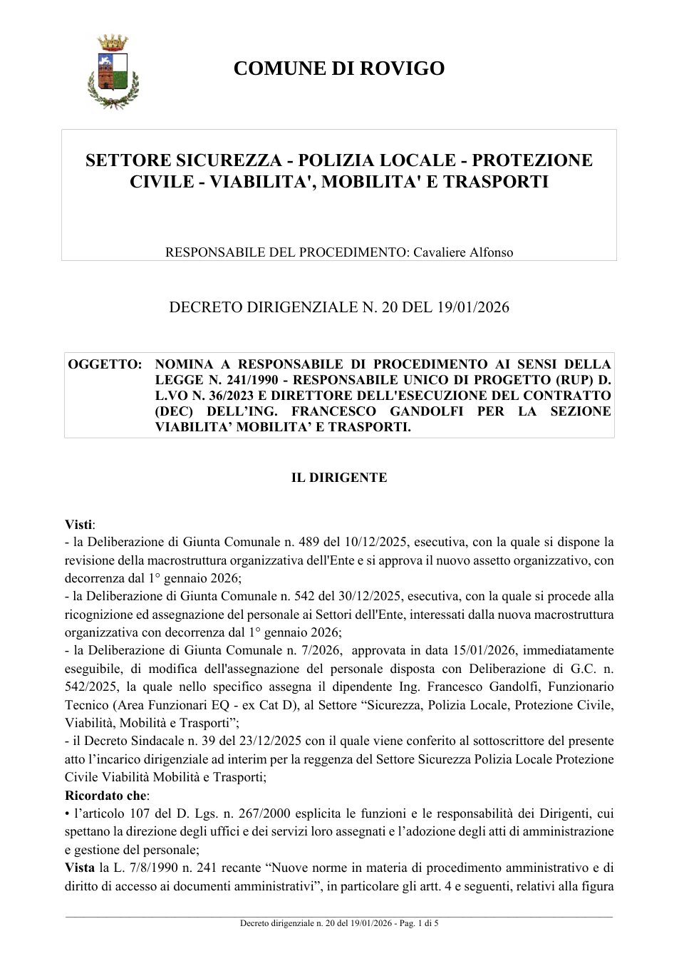 Pagina 1 del documento