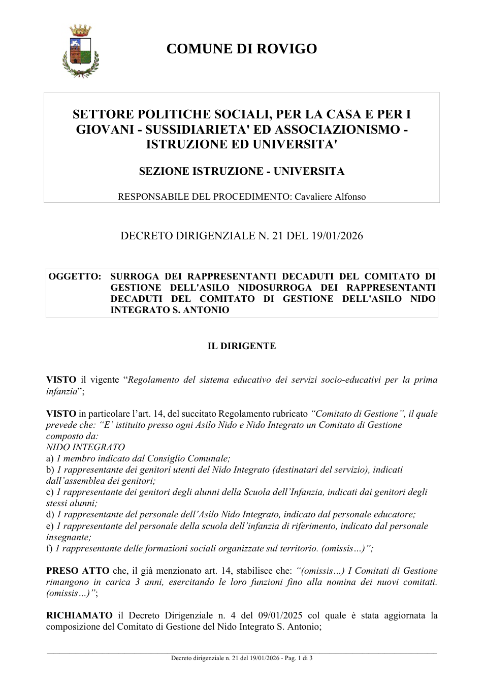 Pagina 1 del documento