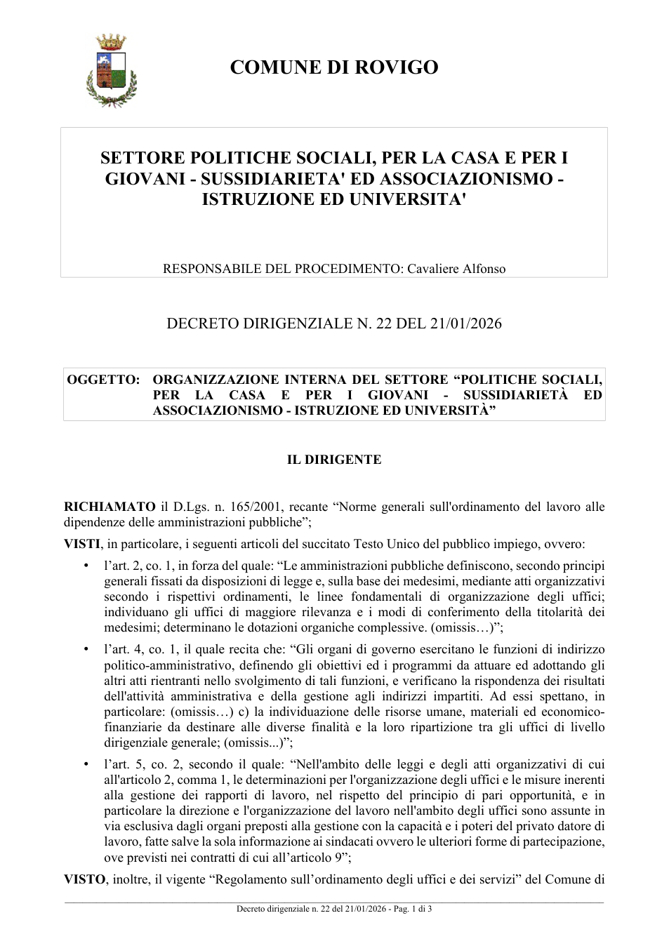 Pagina 1 del documento