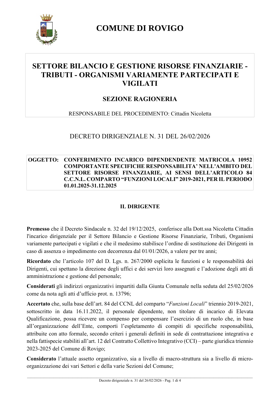 Pagina 1 del documento