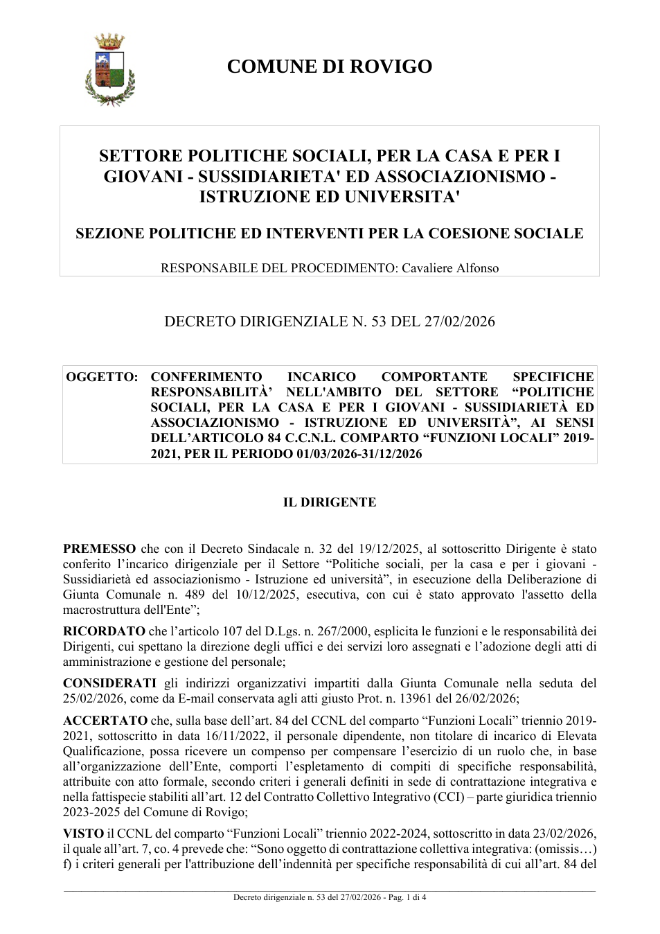 Pagina 1 del documento