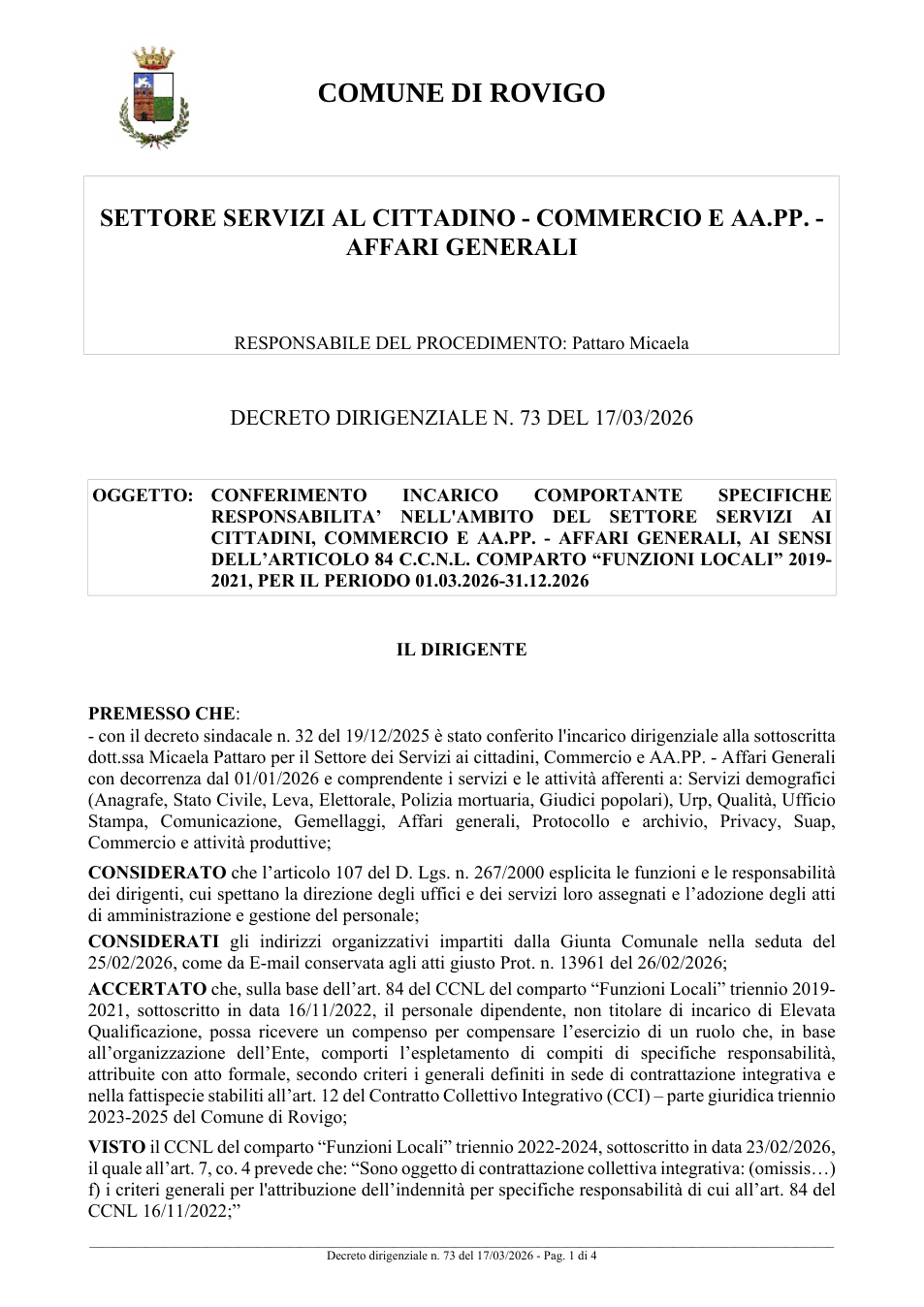 Pagina 1 del documento