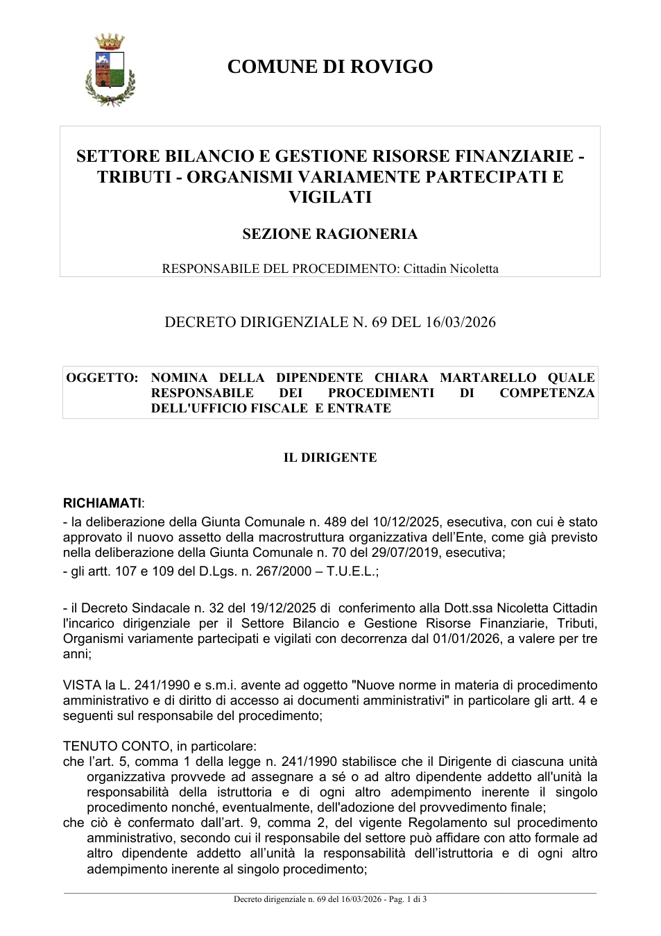 Pagina 1 del documento