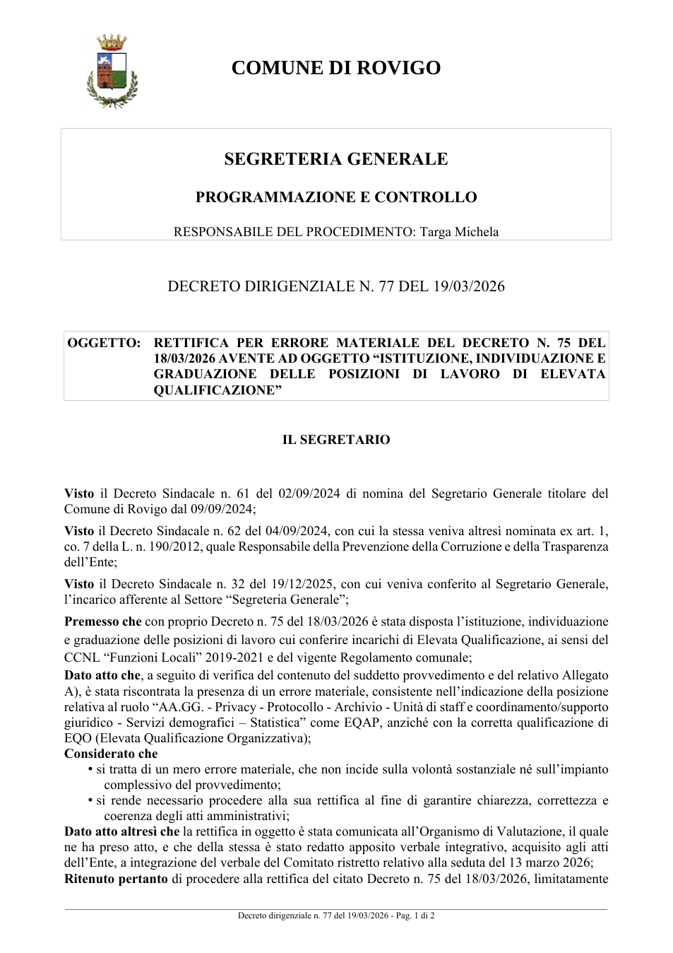 Pagina 1 del documento