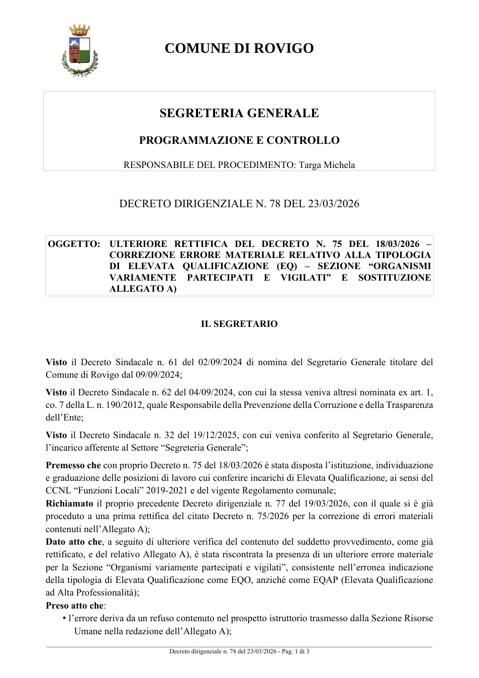Pagina 1 del documento