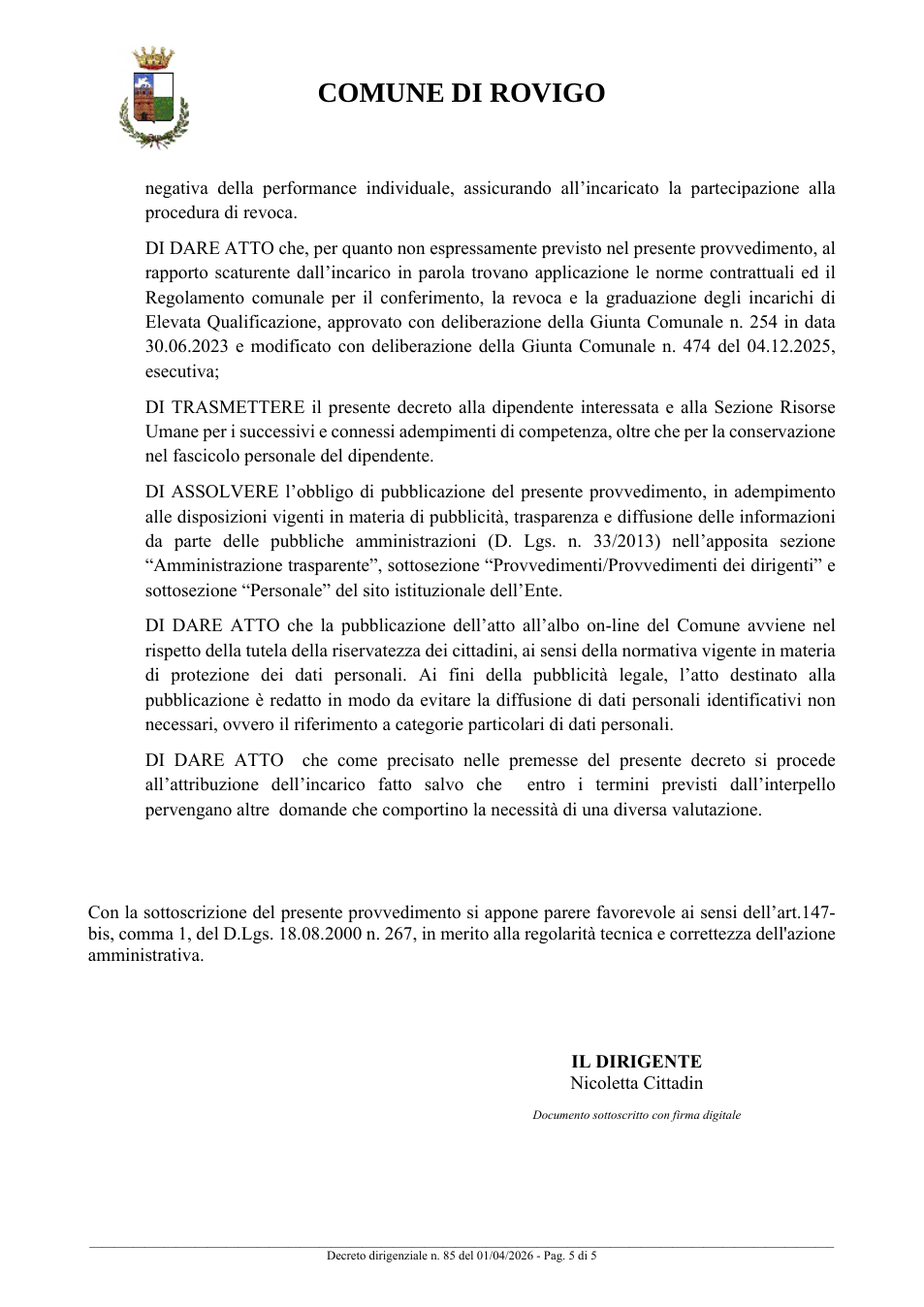 Pagina 5 del documento