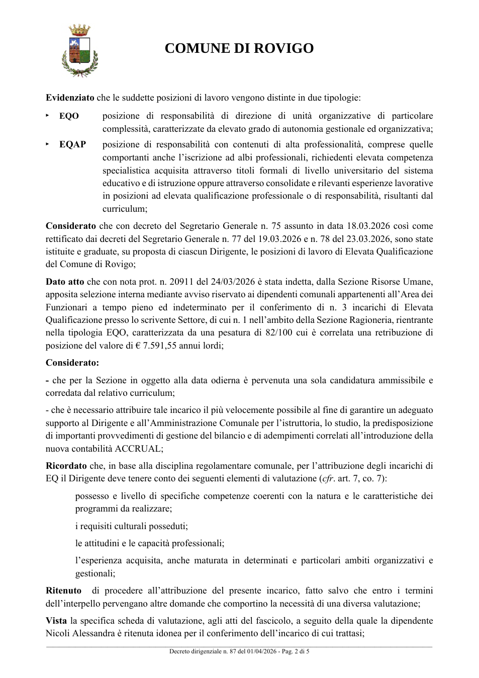 Pagina 2 del documento