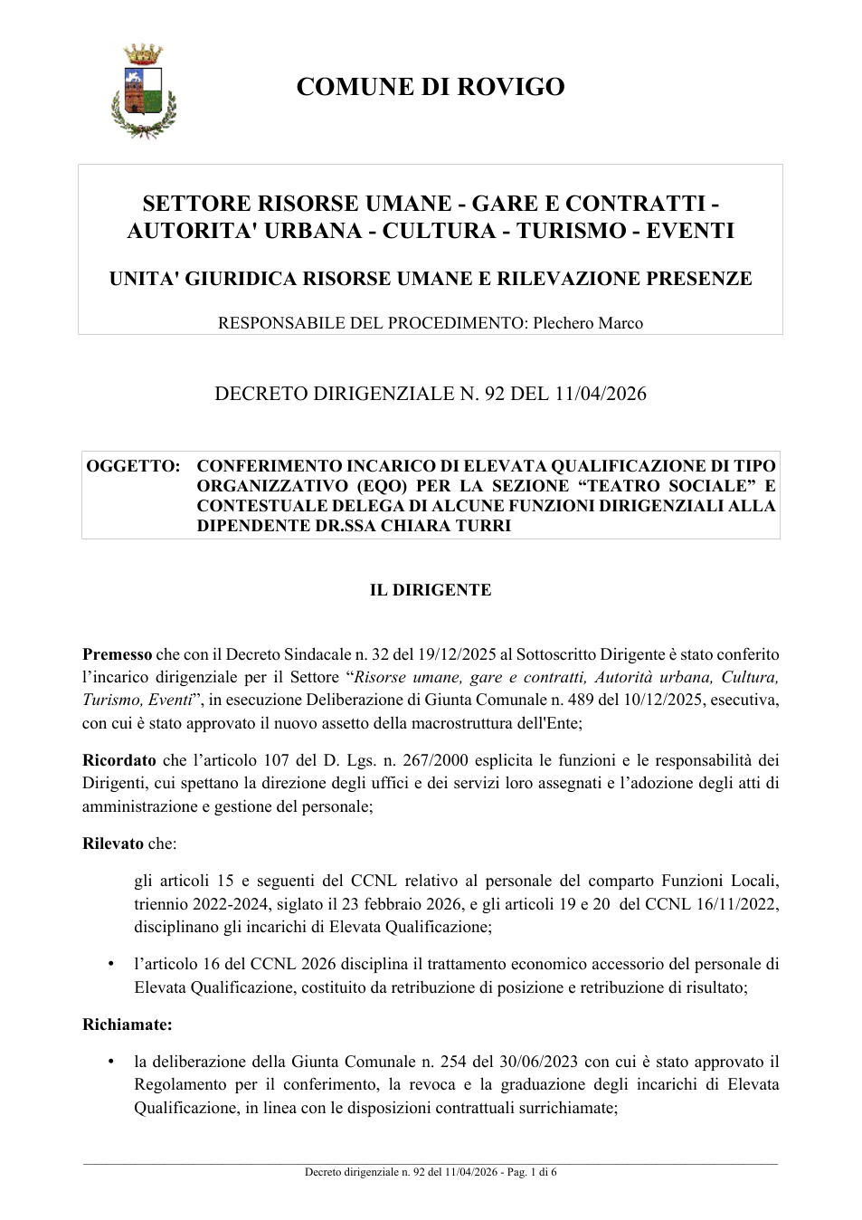 Pagina 1 del documento