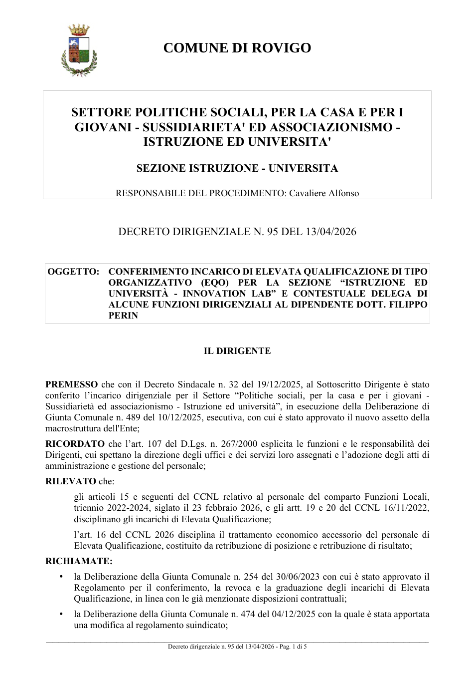 Pagina 1 del documento
