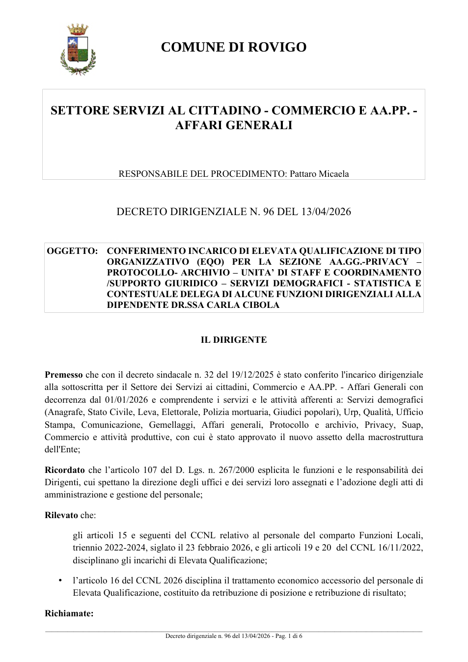 Pagina 1 del documento