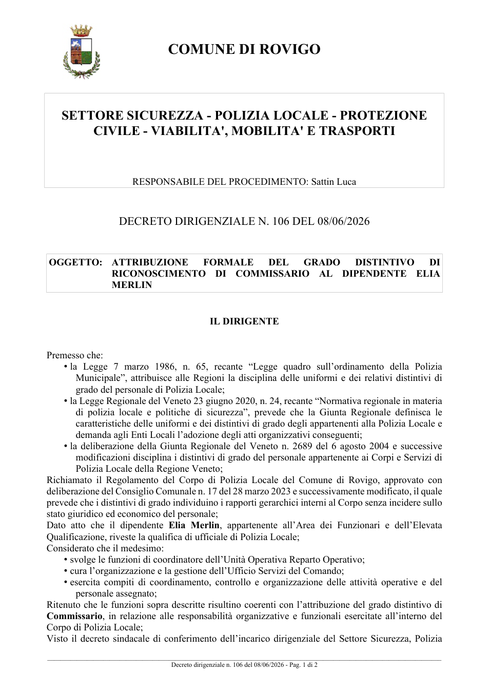 Pagina 1 del documento
