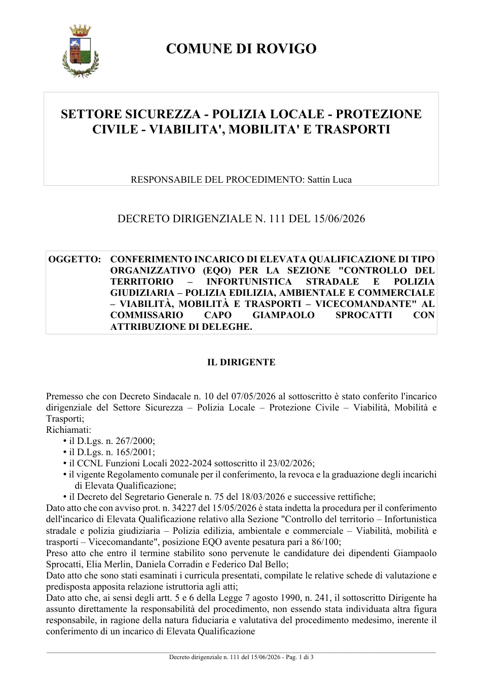 Pagina 1 del documento