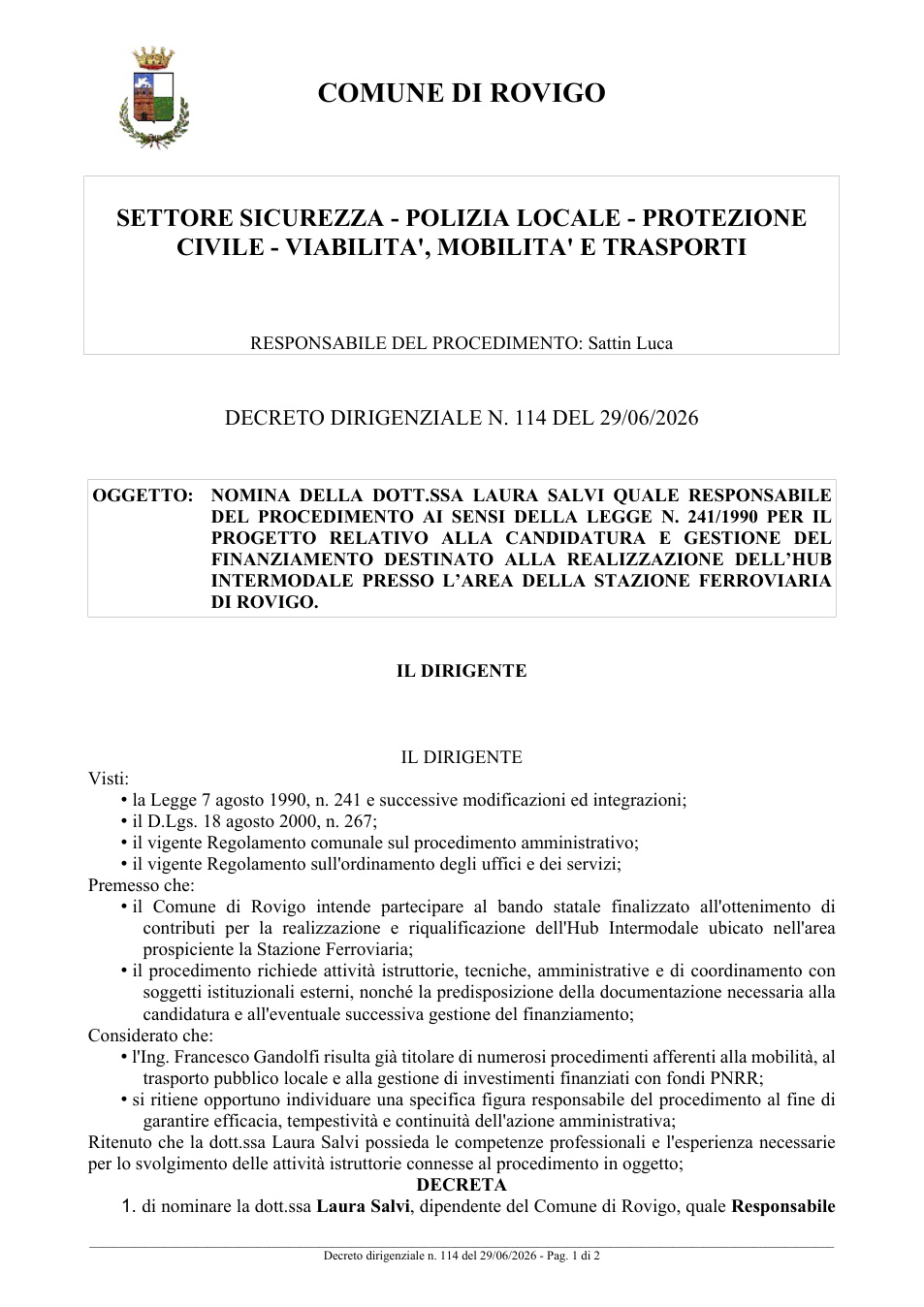 Pagina 1 del documento