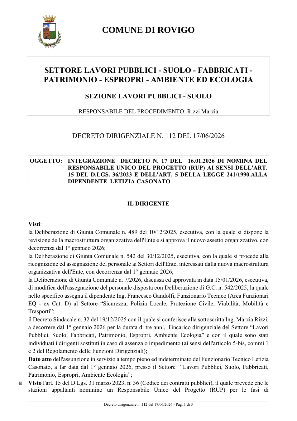 Pagina 1 del documento