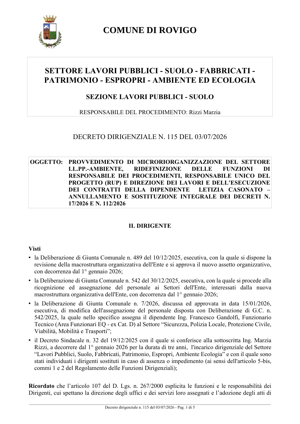 Pagina 1 del documento
