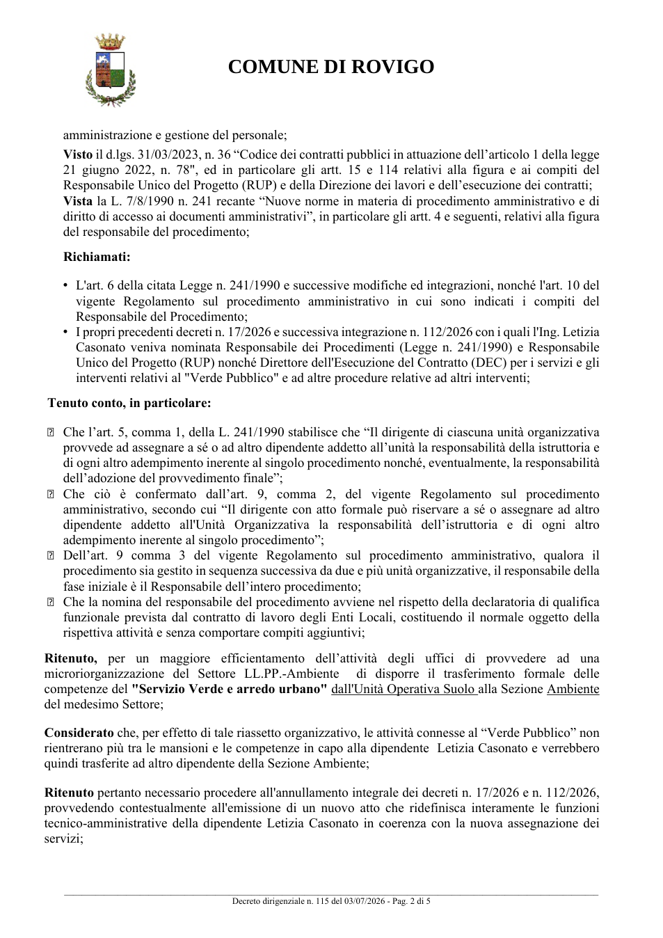 Pagina 2 del documento