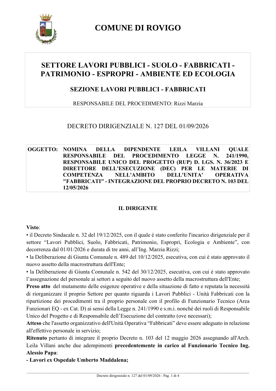 Pagina 1 del documento