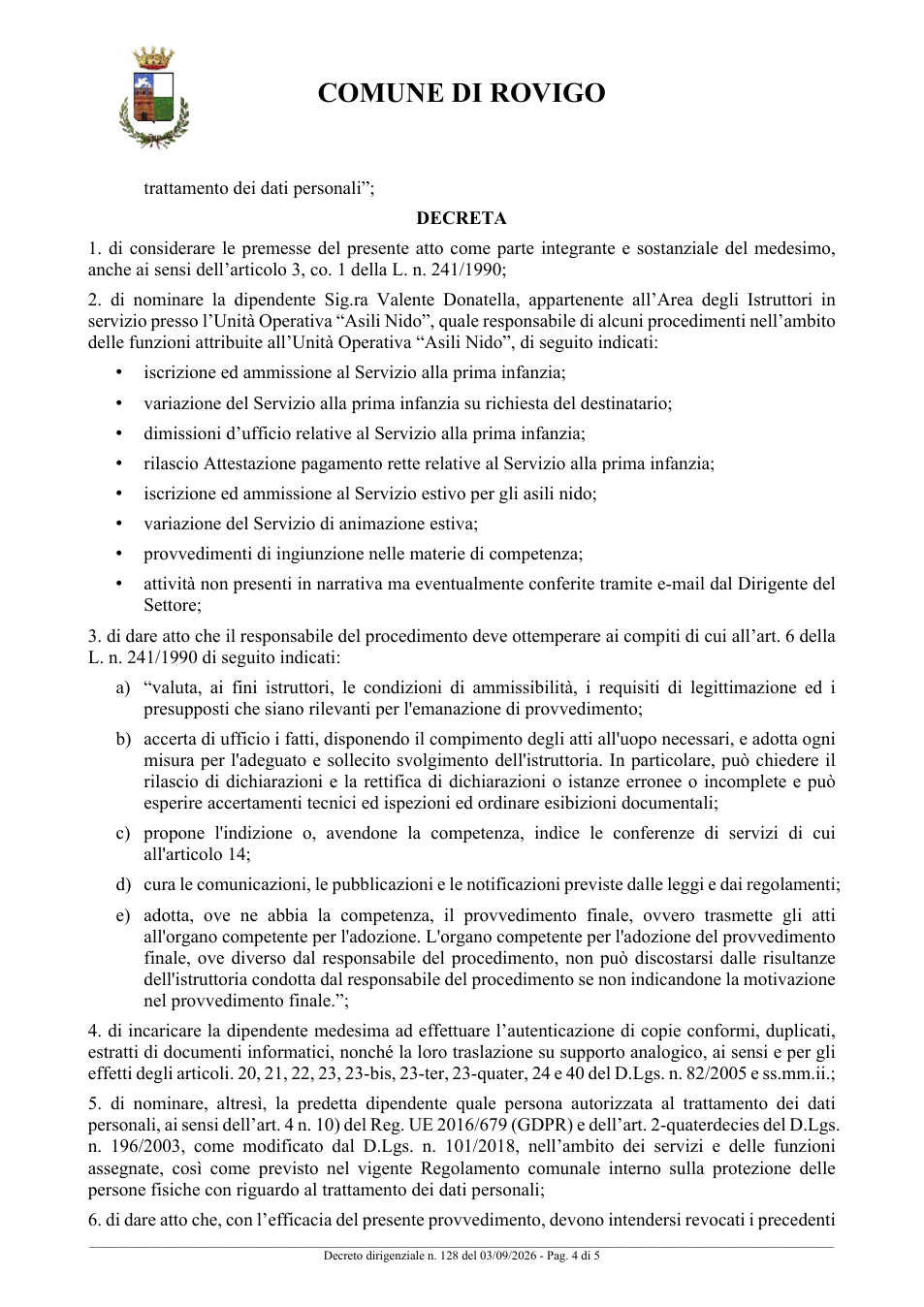 Pagina 4 del documento