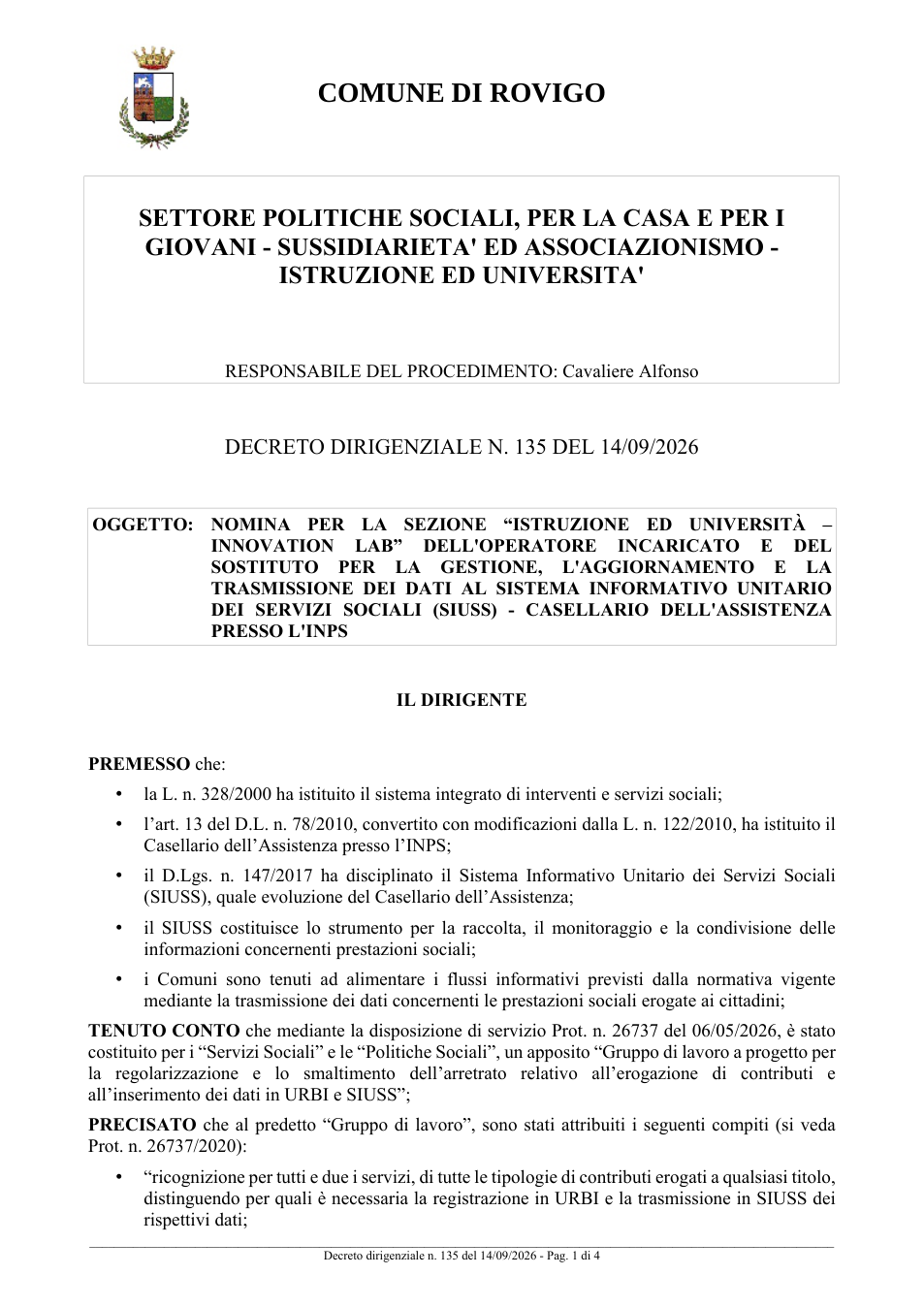 Pagina 1 del documento